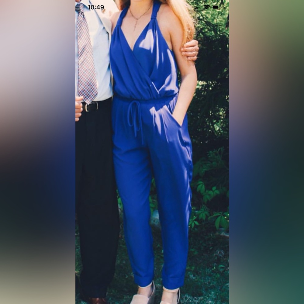 fabrik blue jumpsuit